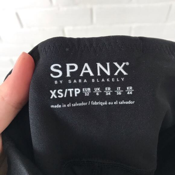 SPANX High Waisted Two Toned Activewear Leggings Size XS - Picture 2 of 8